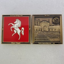 The Friars - South East UK Mega Geocoin - Antique Gold Geocaching Trackable