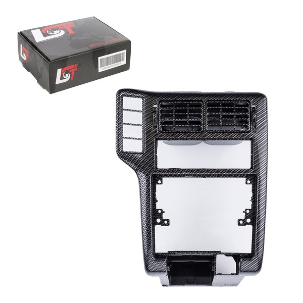 Zierblende Mittelkonsole Luftgitter Carbonfarben FüR VW Polo 6KV Classic 95-99-image