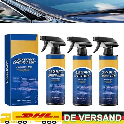 Neu Quick Effect Coating Agent Spray Auto 3-in-1 Multifunktionales Beschichtungs