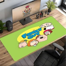 HOT-40*90cmFamily Guy Official Characters Mouse Pad & Desk Mat - Non-Slip Rubber