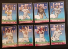 2025 Topps Celebration 8-bit Drip Mascot Power Players inserts PYC qty Discount