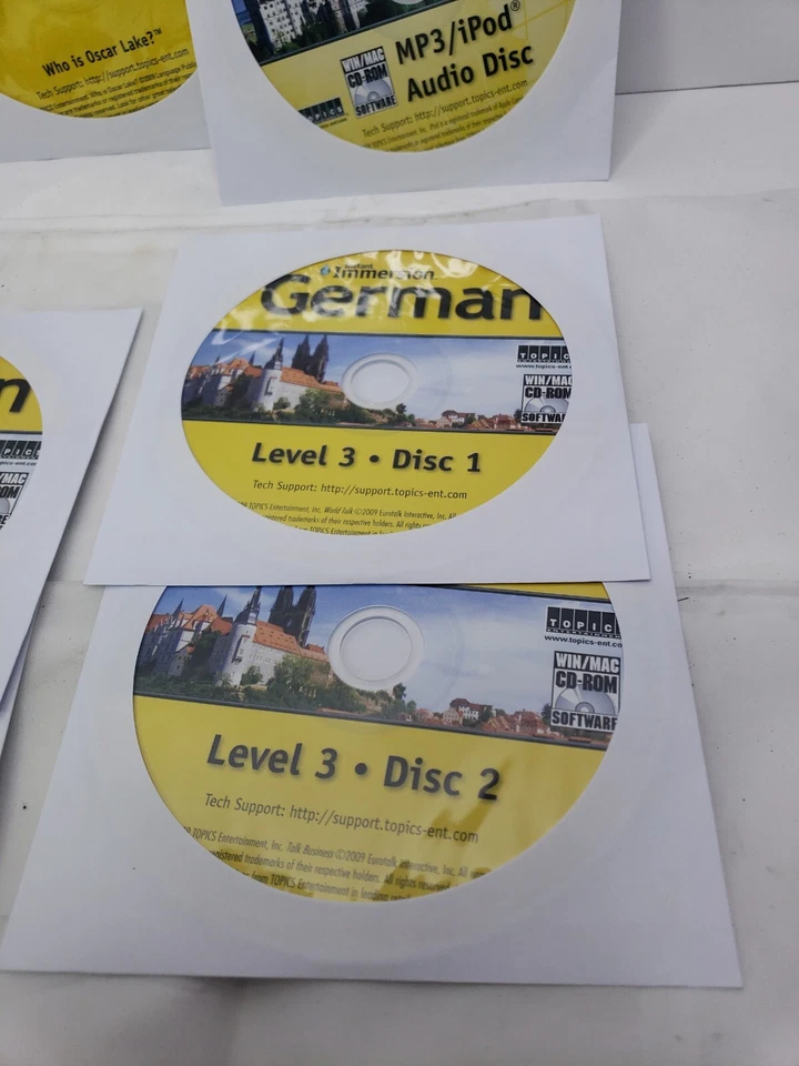 Topics Entertainment Instant Immersion German Levels 1, 2 & 3 PC Mac Computer - Image 4 of 4