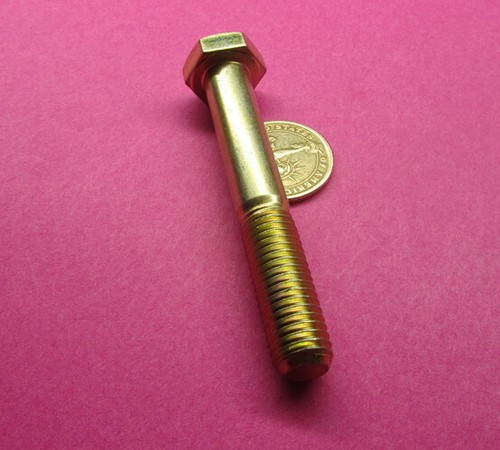 Cap Screw Bolt Metric, PT, GR 10.9 Yellow Zinc M12 x 1.75 x 80 mm Length, 5 Pcs - Picture 11 of 18