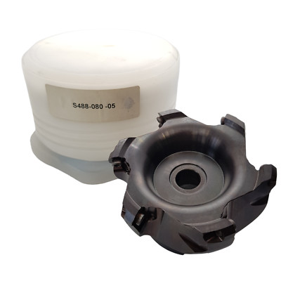 Merit 80mm Face Mill Shell Cutter S488-080.05 Takes OFMT 05 Carbide Tips