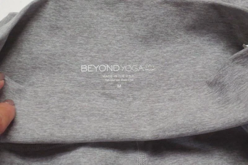 beyond-yoga soft twist at ankle athletic leggings