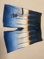 Mens PFG Performance Fishing Gear Omni-shield Multi Colored Shorts Trunks 34x11