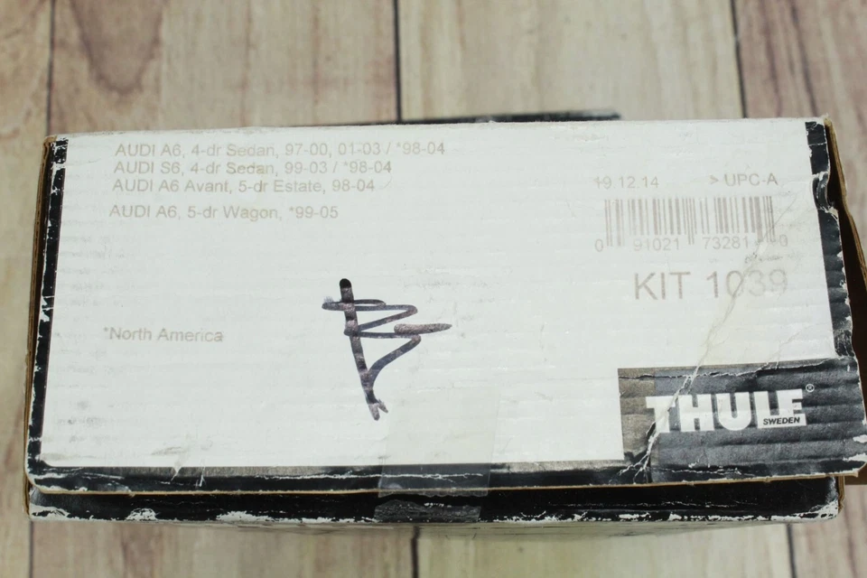 Kit Thule Traverse Fit 1039 Audi A6 S6 Sedán Vagón Tienda Devolución Vendido Como Está Foto 2 de 4