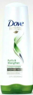 1 Dove Nutritive Solutions 12 Oz Purify & Strengthen Weak Tired Hair Conditioner