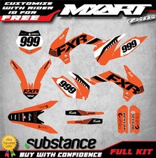 Custom graphics for KTM 85 SX 2013 2014 2015 2016 2017 HOSTILE STYLE decal kit