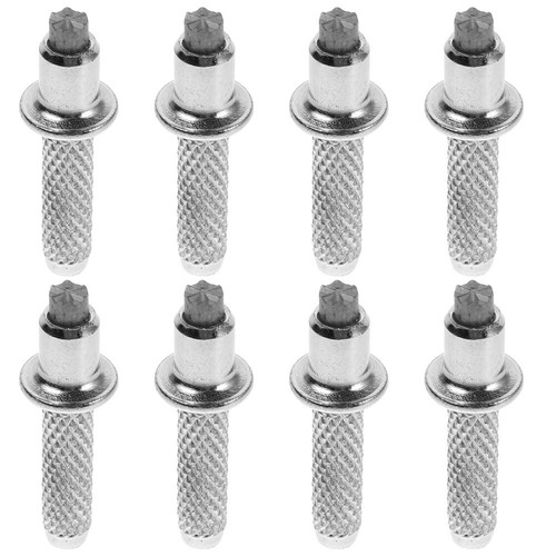 8 Pcs Trekking Pole Tips Mountaineering Stick Staff