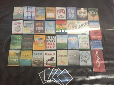 Joel Osteen CD/ DVD Lot of 38 All New