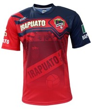 Arza Men Fan Soccer Jersey Irapuato Mexico Color Red/Navy Short Sleeve