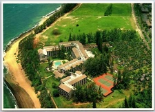 Sheraton Coconut Beach Beachfront Resort Near Wailua River Hawaii HI Postcard