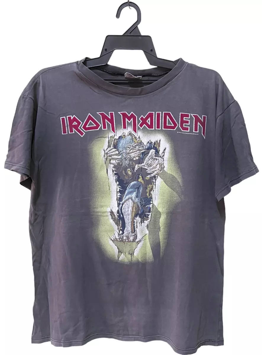 Iron maiden hotsell t shirt ebay