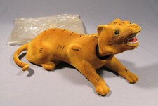 Shaking Head Car Toy Tiger Nodding Ornament Russian Old Vintage Soviet Figure