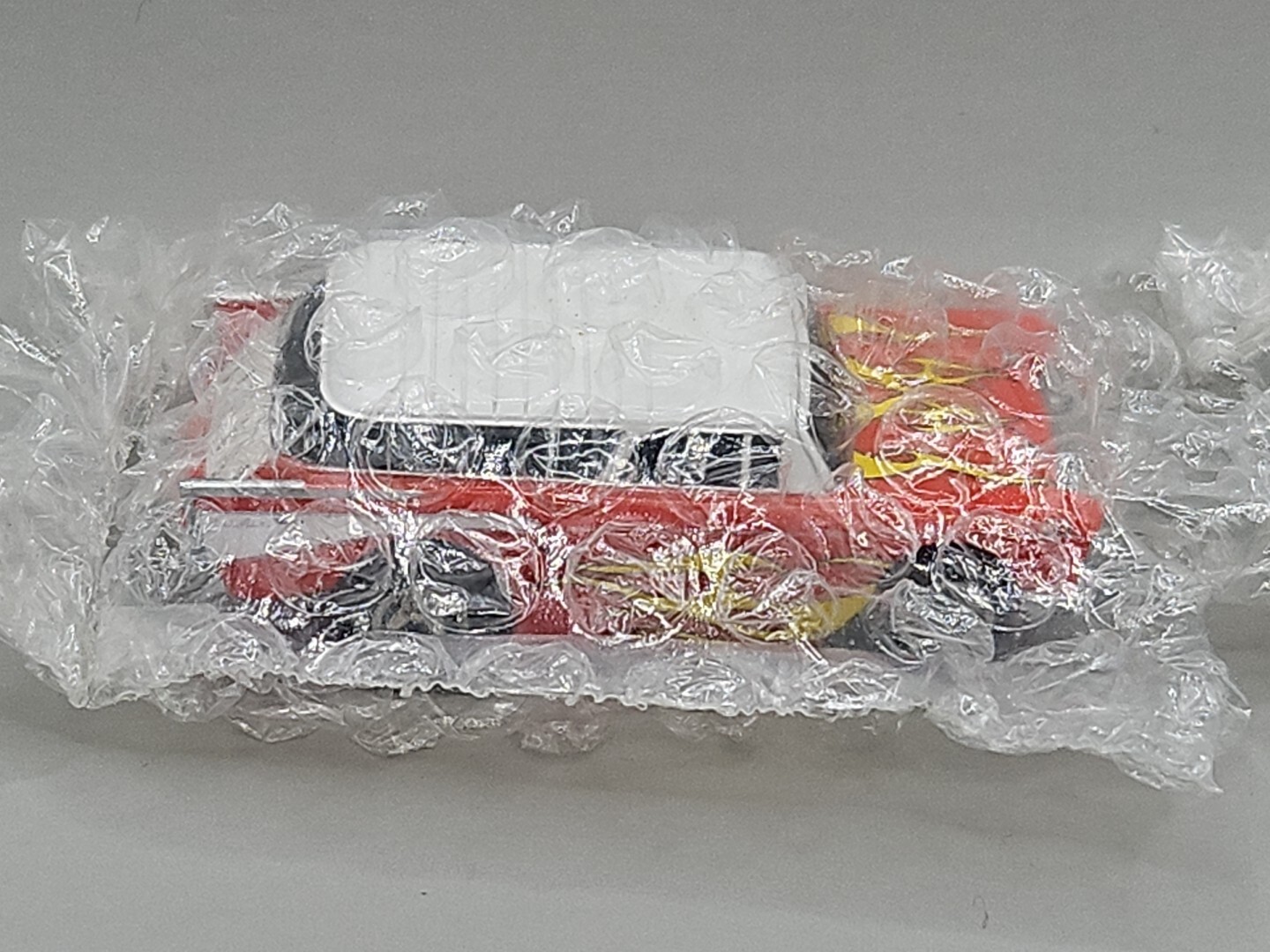 LIFE LIKE CHEVY NOMAD SLOT CAR  Black Red Flames HO New Baggie Sealed Set Of 2