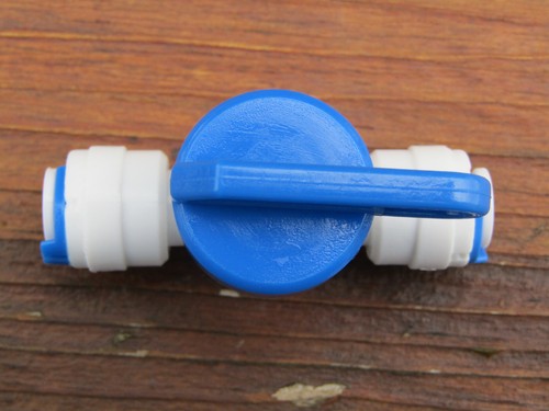 2 Pcs 1/4" Ball Valve for Reverse Osmosis RO Water Purification System - Picture 3 of 6
