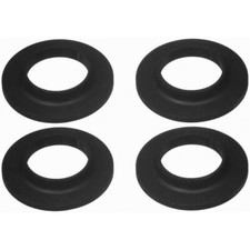 MOOG Set of 4 Coil Spring Insulators Rear for...