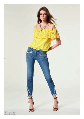 OUTLET Denny Rose Jeans Primavera Estate 2020 011ND45007 camicia  disponibile | eBay