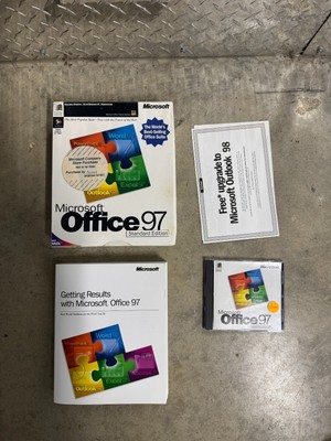Microsoft Office 97 Standard Edition w/ Product Key   Vintage Software