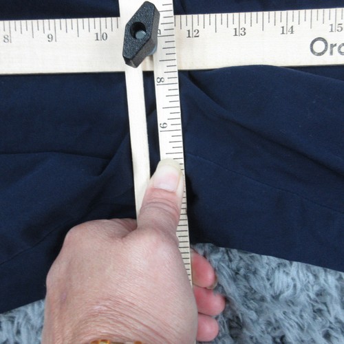 Talbots Pants Womens 6 Blue Curvy Straight Chino 31x24* - Picture 9 of 19