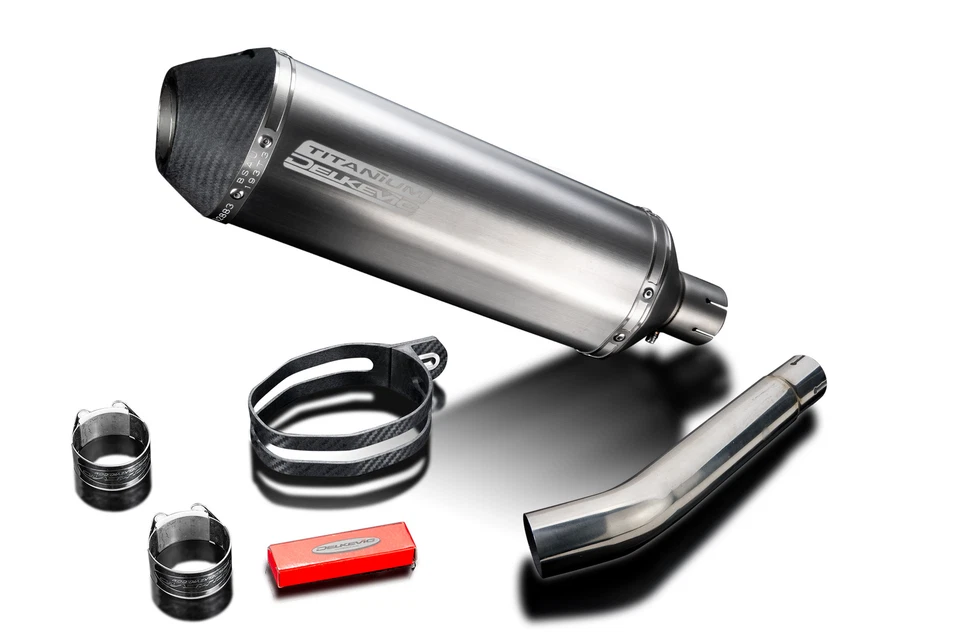 Silenciador de escape de titanio X-Oval Yamaha YZF600R Thundercat 1994-1995-1996 13,5" Foto 4 de 4