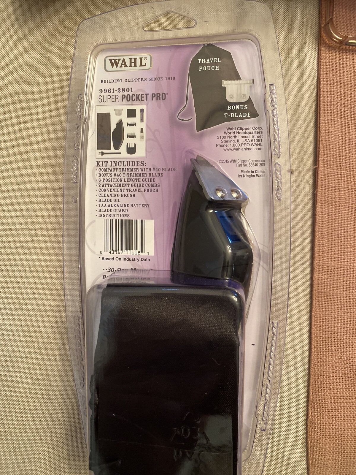 wahl super pocket pro trimmer