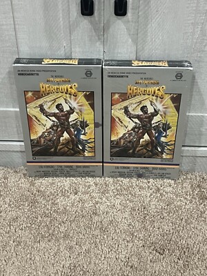 X2 Hercules Big Box MGM VHS Factory Sealed