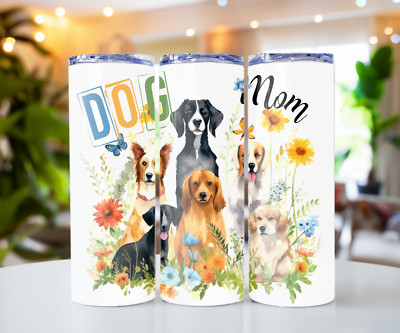 Dog Mom 20oz Sublimated Tumbler- Free Shipping- SKU0035
