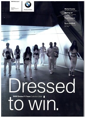 BMW Glanzkatalog - Formel 1 Dressed to win - BMW Sauber F1 Team Collection 2008