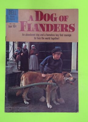 A Dog of Flanders Info Four Color Dell Publishing Co. Mid Grade L84-131