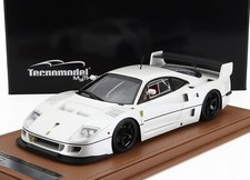 Tecnomodel FERRARI F40 LM PRESS 1996 5 SPOKE BLACK RIMS WHITE MET LE60 1/18 New!