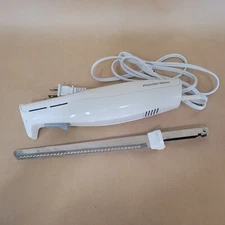 Proctor Silex Easy Slice Electric Knife White Carving Tested