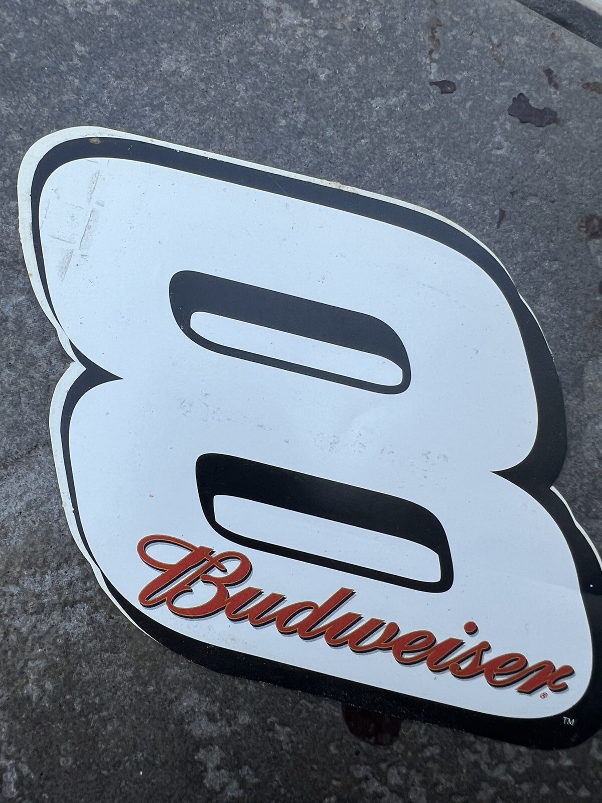 (3) Separate Dale Earnhardt Jr. 8 Budweiser Stickers eBay