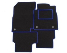 Toyota MR2 Mark 3 (2000 On) Tailored Car Floor Mats BLACK BLUE EDGE