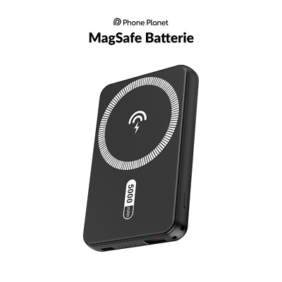 Phone Planet MagSafe Power Bank 5000mAh Wireless Ladegerät Akku für Apple iPhone