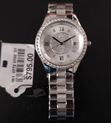 $795 MSRP~ JBW Mondrian 1/6 CT. T.W. Diamond and Crystal Accent Watch $795 MSRP~ JBW Mondrian 1/6 CT. T.W. Diamond and Crystal  main image 3