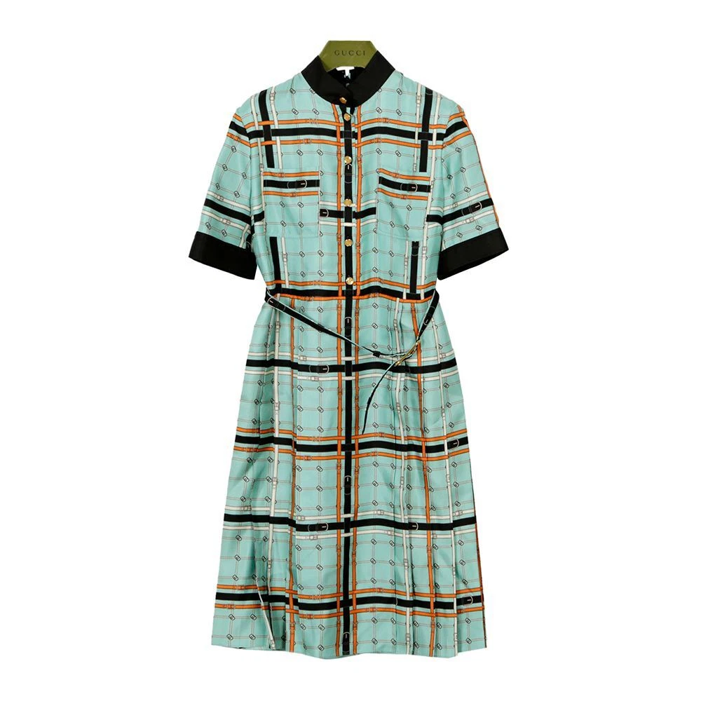 Robe imprimée ceinture Gucci GG 752845 38 80126590