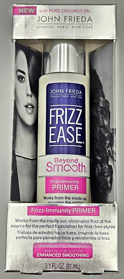 NEW John Frieda Frizz Ease Beyond Smooth Frizz Immunity Primer 3.1 oz NIB - HTF
