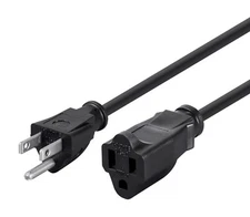 ( 1 Feet ) 16 AWG Outlet Saver Power Extension Cord NEMA 5-15R to NEMA 5-15P