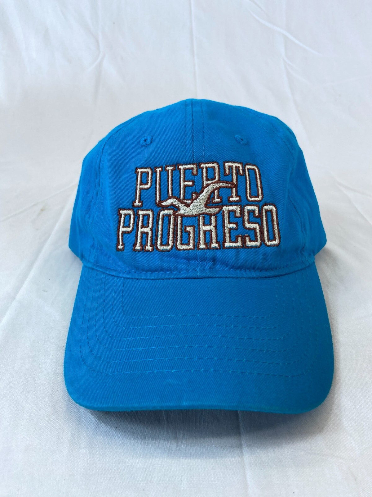 Puerto Progreso Baseball Cap Strapback Hat Teal C… - image 10