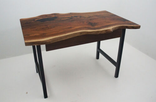 Mesas de madera reales lisas hechas a mano clásicas de muebles de diseño escritorio escritorio escritorio escritorio de oficina hechas a mano - Imagen 1 de 9