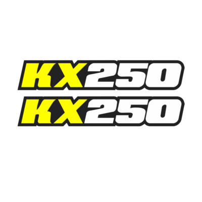 画材 Takuya20dad For 1974-2023 Kawasaki KX250 Accessories Swing Arm Decal Sticker