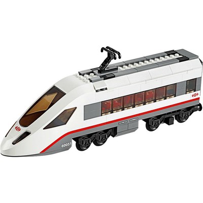 lego white train