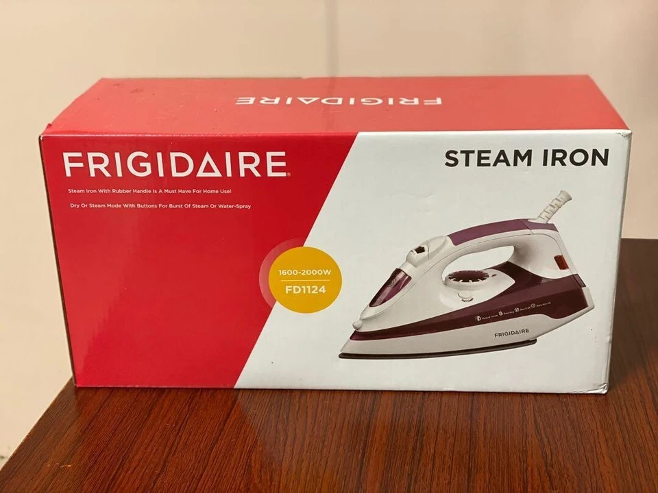 Plancha de vapor Frigidaire FD1124 220v 220 voltios para uso en Europa Asia NO EE. UU. Foto 2 de 3