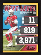 Kyler Murray 2021 Score #NL9 Next Level Stats Gold Arizona Cardinals
