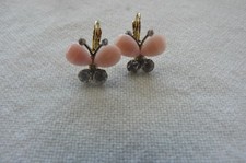 PInk Butterfly Earrings V-00