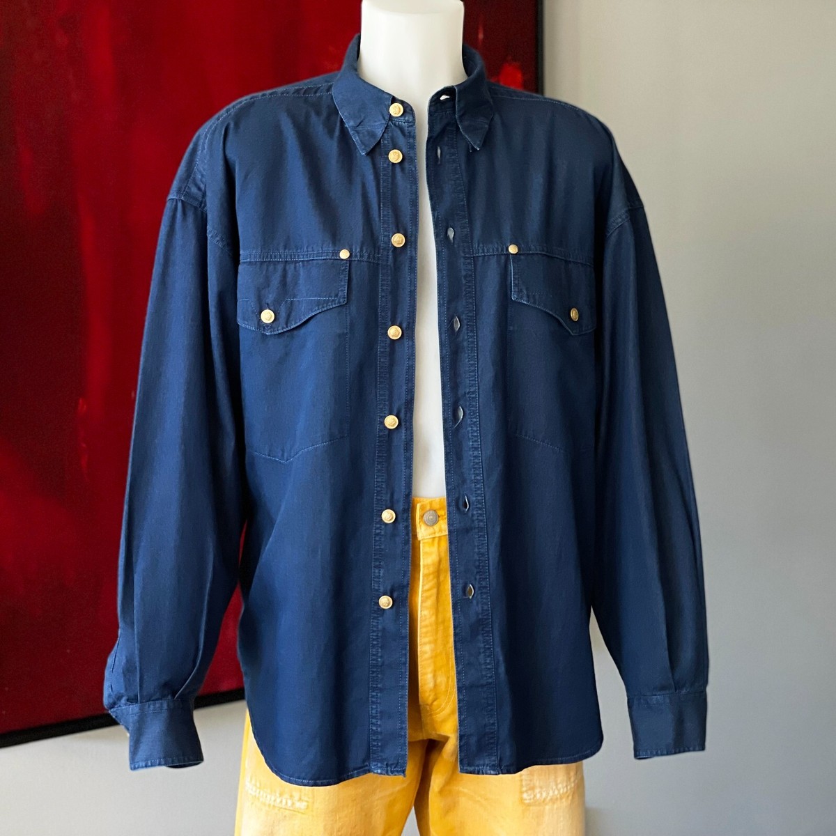 【ビンテージ】Versace Jeans Signatureヴェルサーチ　半袖 アウトレット】VERSACE JEANS COUTURE ヴェルサーチェ 半袖