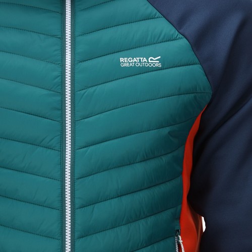 Regatta Andreson VII Mens Hooded Hybrid Lightweight Insulated Jacket RRP £70 - Picture 61 of 78