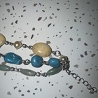 Turquoise Green Jasper Three Strand Bracelet  — photo 5